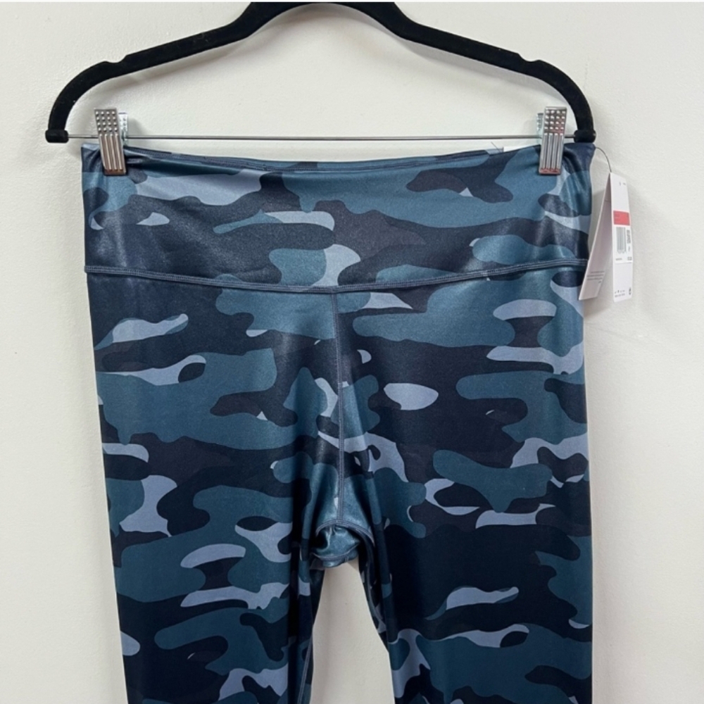 *NEW* Nike One Dri Fit Blue Camo Camoflage Tights